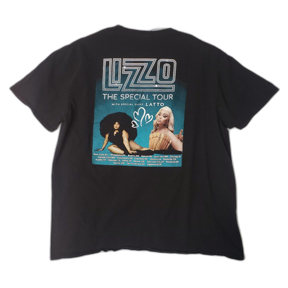 LIZZO The Special Tour Black T Shirt Womens Plus Size 2XL - Picture 9 of 10